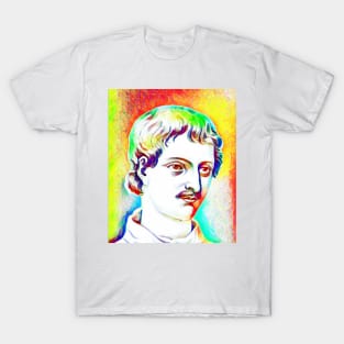 Giordano Bruno Colourful Portrait | Giordano Bruno Artwork 11 T-Shirt